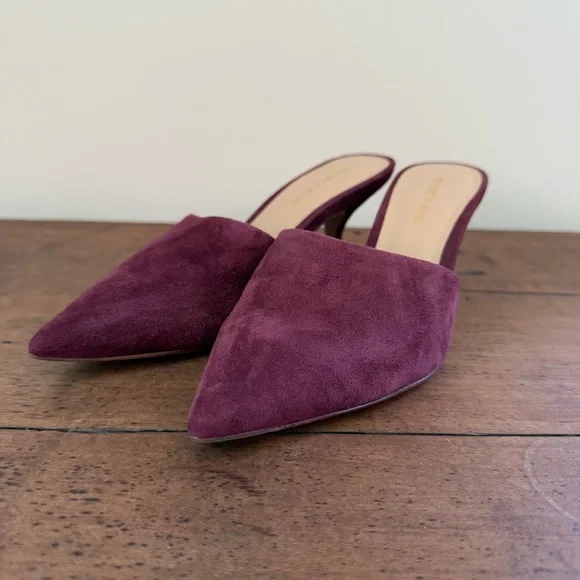 Veronica Beard Merla Kitten Heel - Merlot Women’s Size 6 - Picture 2 of 11